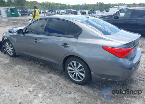 2017 Infiniti Q50 3.0T Premium z USA, uszkodzony, nr VIN JN1EV7AR7HM836764
